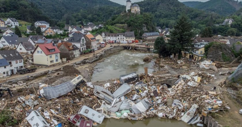 西歐洪災近200人死亡 德國災情慘重恐衝擊9月大選