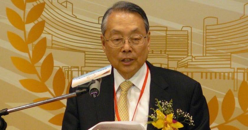 施振榮脫稿建言「打造虛擬夢幻國家隊」 蔡英文肯定