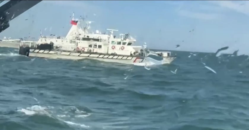 中國海警船6月第4度侵擾金門 海巡嚴正應對