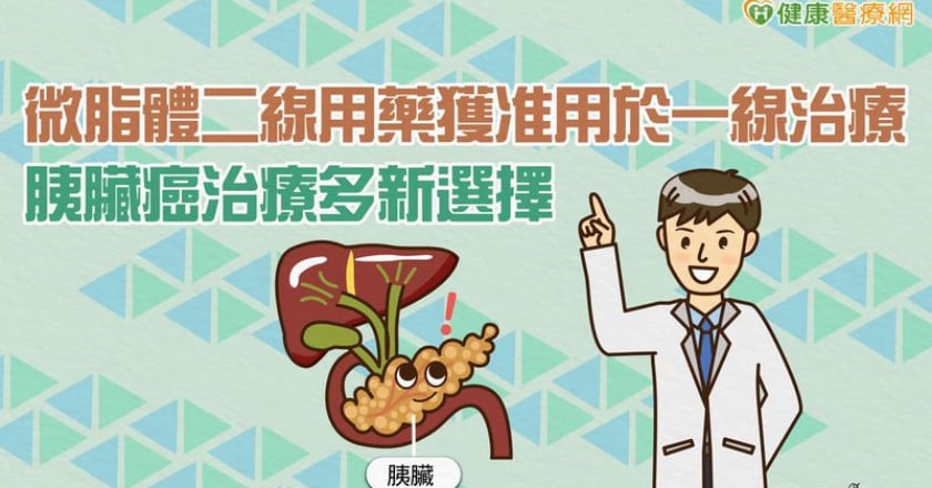 微脂體二線用藥獲准用於一線治療 胰臟癌治療多新選擇
