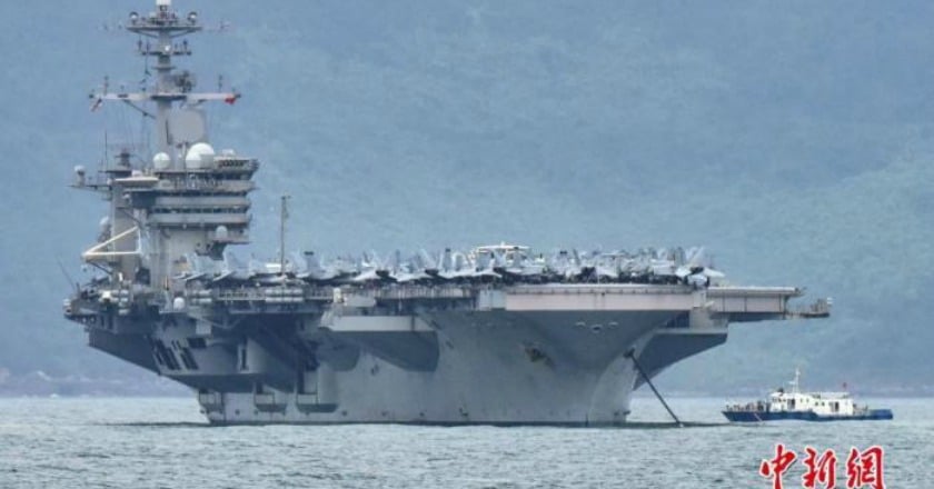 第四艘航母「中招」！美尼米茲號一船員確診