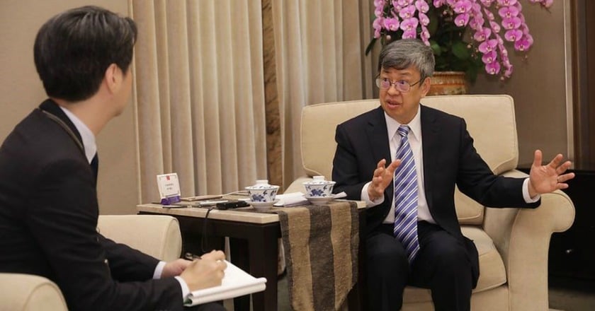 談台灣疫情 陳建仁：沒聚集感染、沒持續性感染鏈
