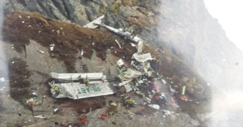 尼泊爾客機墜毀喜瑪拉雅山 22罹難者全數尋獲