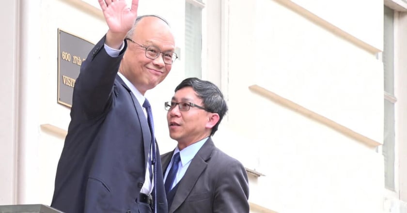鄧振中拜會美貿易代表署 洽談貿易倡議下一步