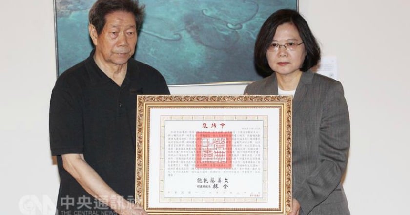 蔡總統：齊柏林離開　台灣失去神的眼睛