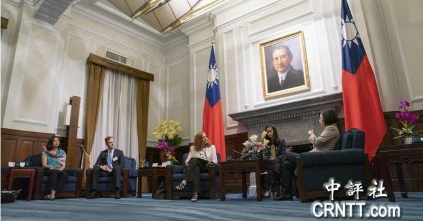 蔡英文會美學者：我上任後台美關係不斷提升