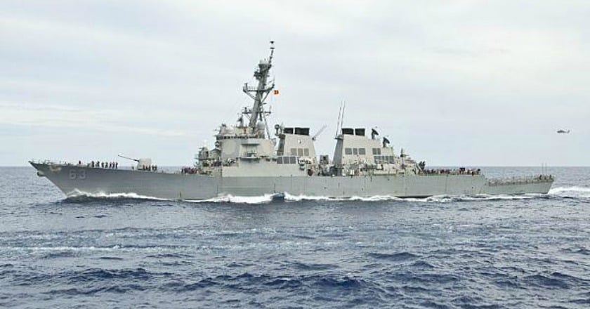 美艦入西沙 陸派艦機驅離並表強烈不滿