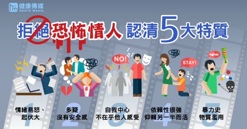 遇上恐怖情人愛出殺機 戀愛可以甜蜜不要悲劇