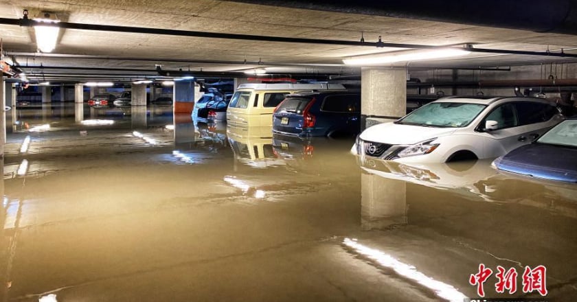 創紀錄暴雨洪水來襲 美國紐約市至少7人死亡