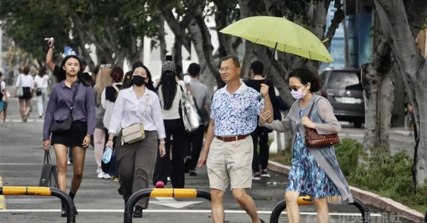 各地晴到多雲 午後山區留意較大雨勢