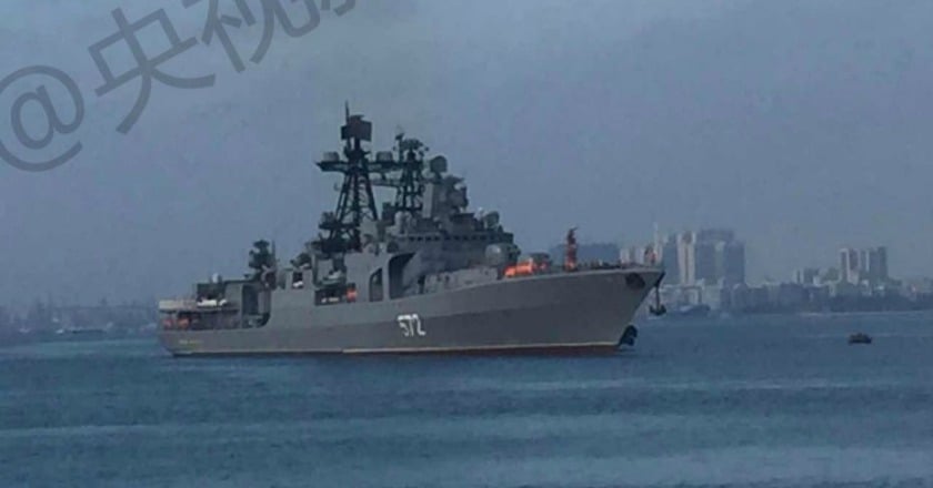 中俄今起舉行海上軍演 將演練奪島登陸