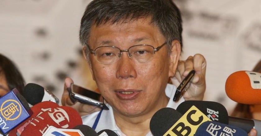 颱風假讓首長頭痛　柯文哲：放不放都是「賭博」
