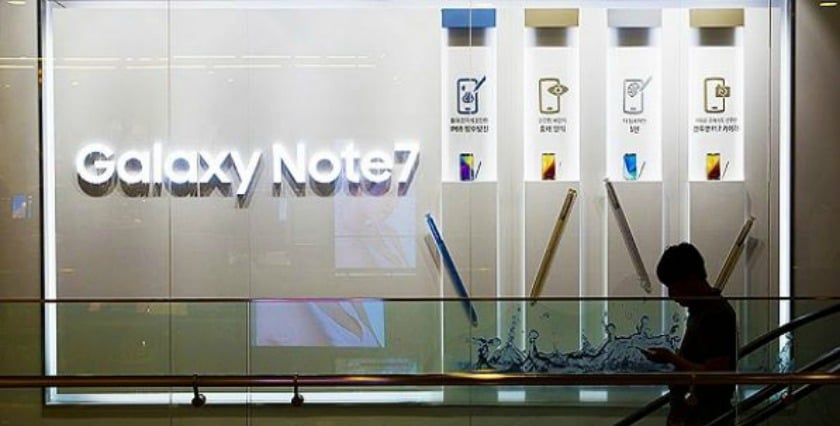 韓Note7「爆炸門」發酵 三星業績品牌受打擊