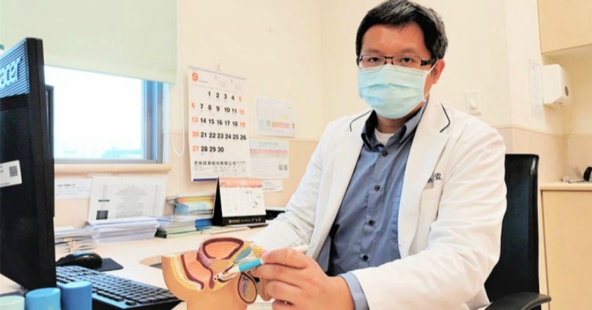 旅美老翁攝護腺肥大瀕臨洗腎 返台雷射治療2周後康復