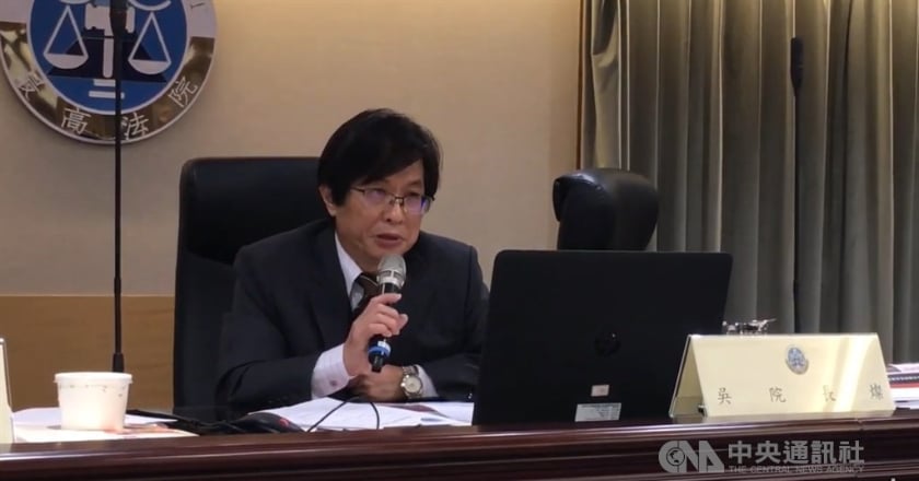 多位法院法官捲入翁茂鍾案 院長吳燦哽咽致歉