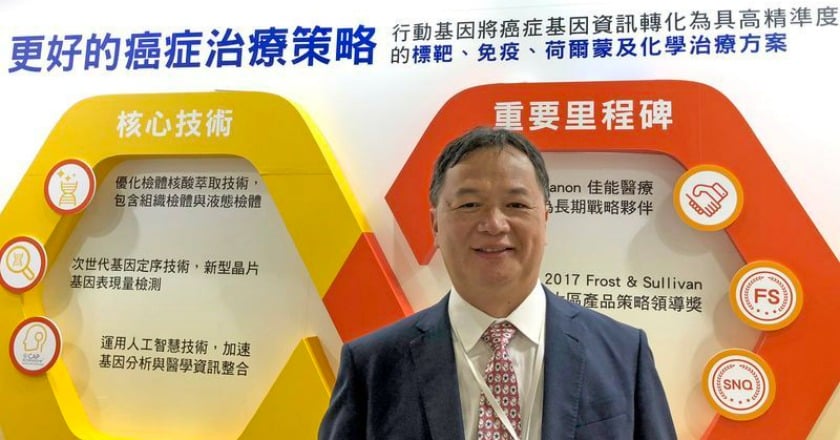 精準找藥! 「廣泛型基因檢測」獲國家新創獎