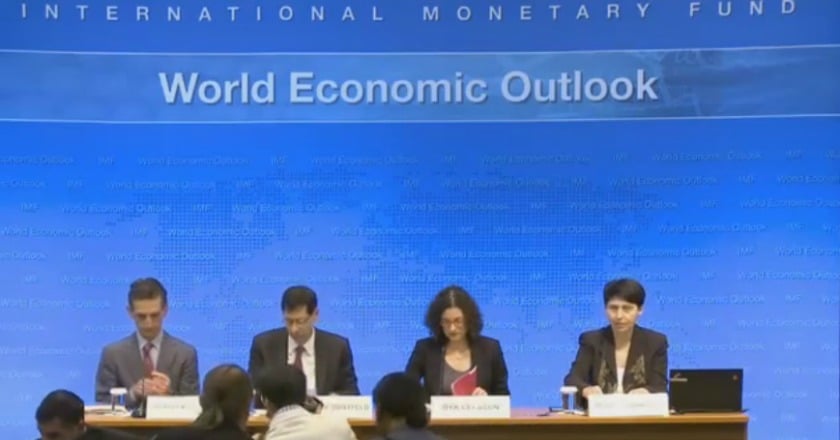 IMF指全球經濟仍低迷不振 下修台經濟成長至1%