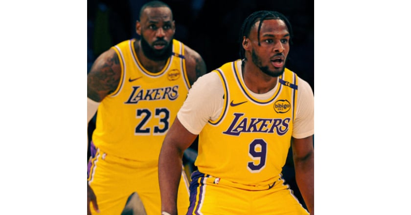 詹姆斯與布朗尼創下歷史 NBA首度父子同場比賽