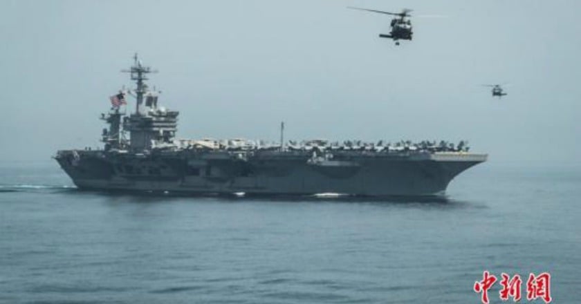 川普訪亞洲前夕 美軍向太平洋西部增派2個航母戰鬥群