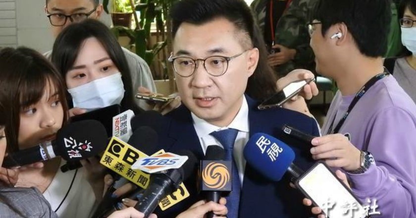 林為洲表態挺拜登擬「撤瘦肉精」 江啟臣：國民黨不會押寶
