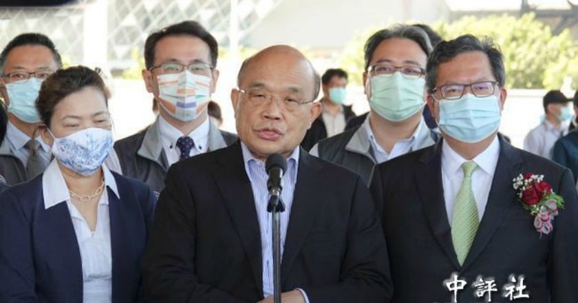 中天換照案 蘇貞昌：憑空批評才是干涉NCC