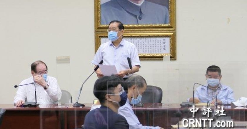 國民黨主席選舉號次抽籤 江啟臣1號、朱立倫4號