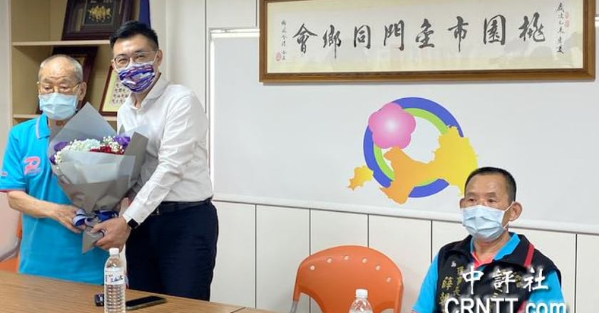 參加桃園八二三活動 江啟臣：時間有限就是多跑