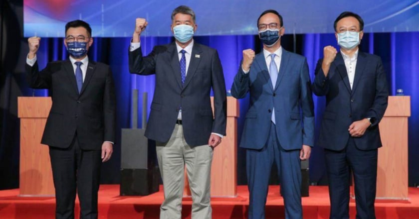 國民黨主席選舉四強爭霸 三大票倉定勝負