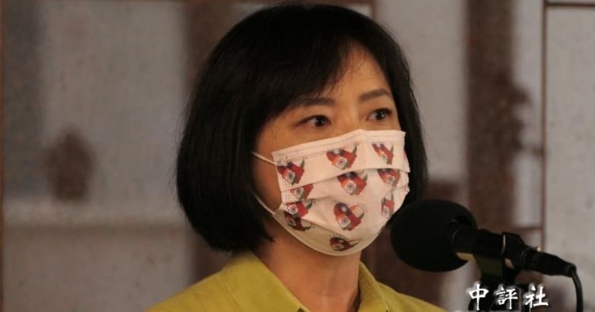 全力支持蔡其昌 何欣純：只有團結才能贏
