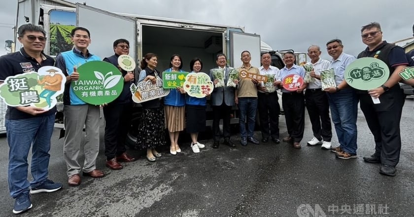 颱風假致營養午餐蔬菜無法出貨 竹縣府偕農會團購助農民完銷