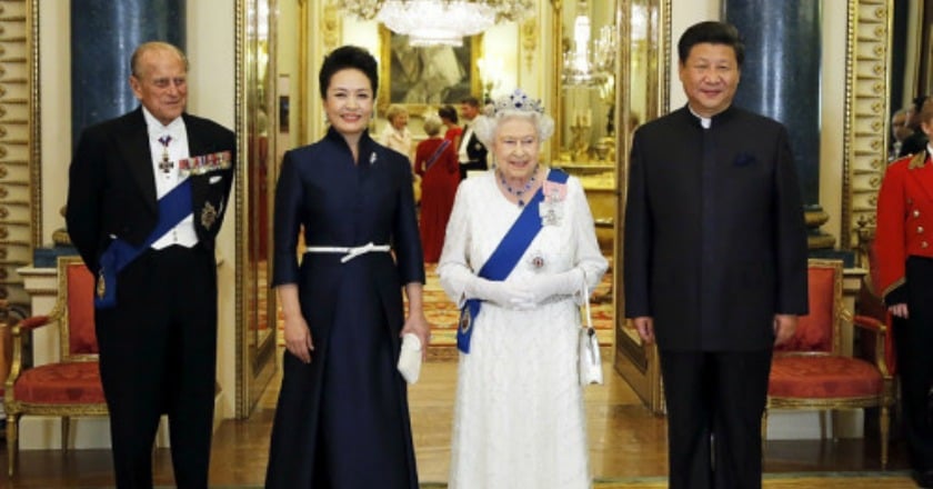 英女王：習近平訪問 為中英關係劃下新里程碑