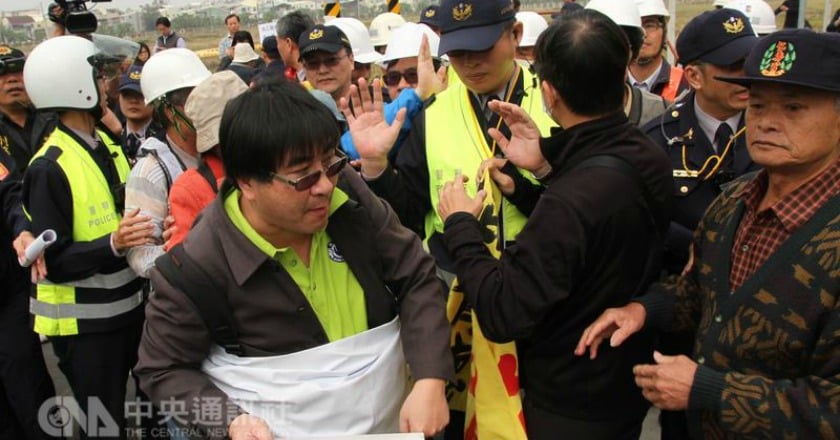 南鐵案動工拆遷戶抗爭 賴清德:持續溝通