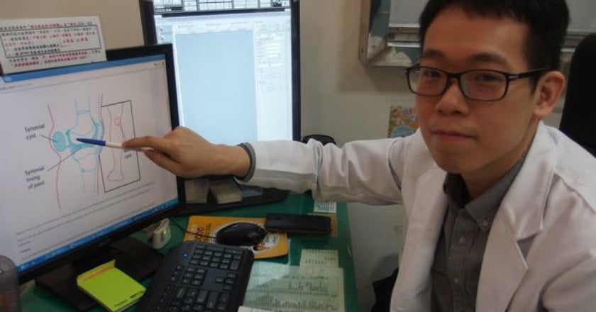 跌倒後膝蓋卡卡？　當心囊腫上身！