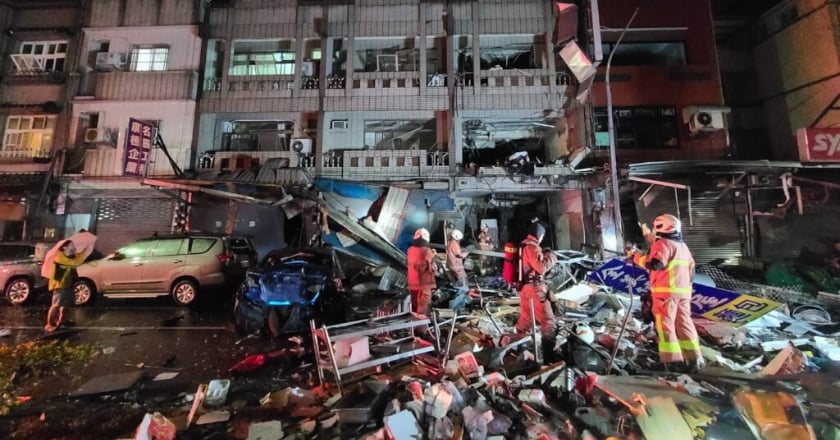 新竹高翠路疑瓦斯氣爆釀2死 初判桶裝瓦斯洩漏導致