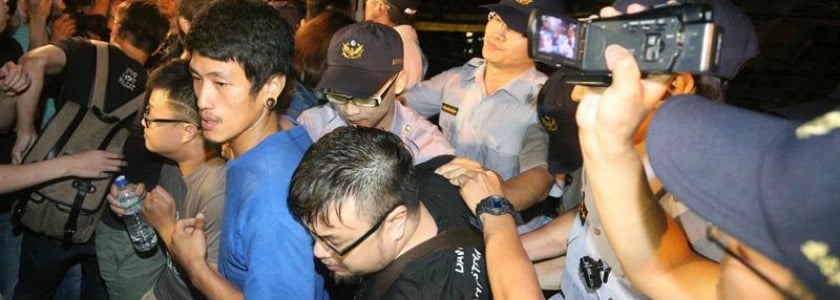 馬英九起訴反課綱學生