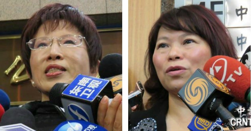 國民黨主席補選今登記 兩個女人戰爭受矚目