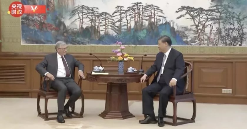 會見比爾蓋茲 習近平：中美關係的基礎在民間