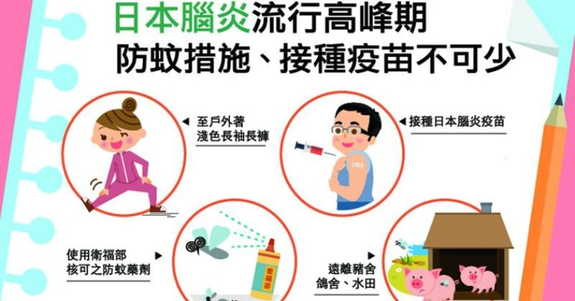 日本腦炎飆高峰　頭暈嗜睡者恐中鏢