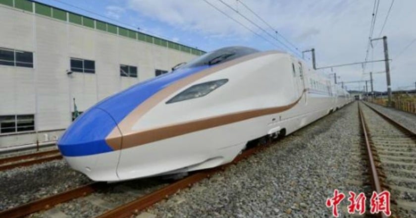 日本將建議印度高鐵全部採用新幹線