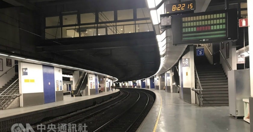勞資談判破裂 比利時機場鐵路工會舉行全國性罷工