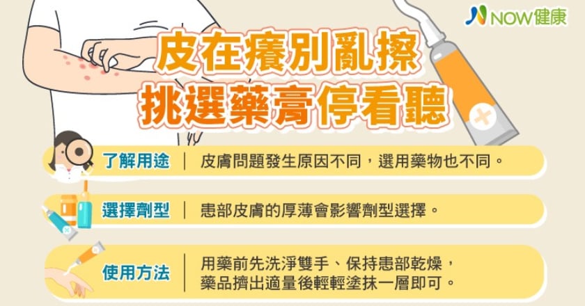 夏天悶熱皮在癢別亂擦藥 專家提醒使用前這3點先搞懂