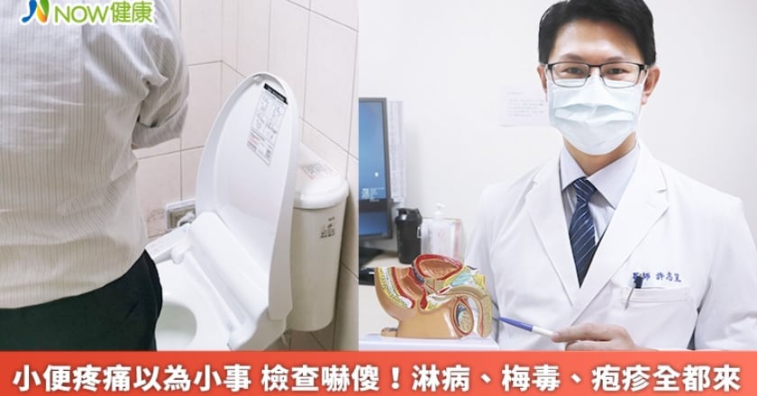 小便疼痛以為小事 檢查嚇傻!淋病、梅毒、疱疹全都來
