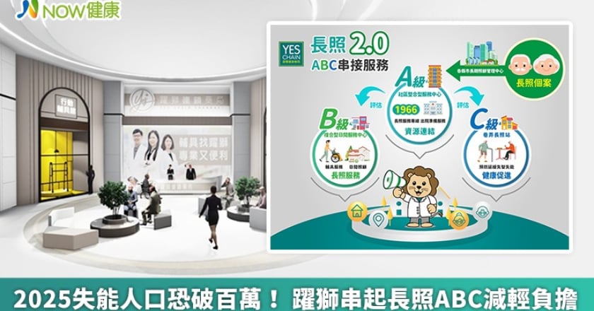 2025失能人口恐破百萬! 躍獅串起長照ABC減輕負擔