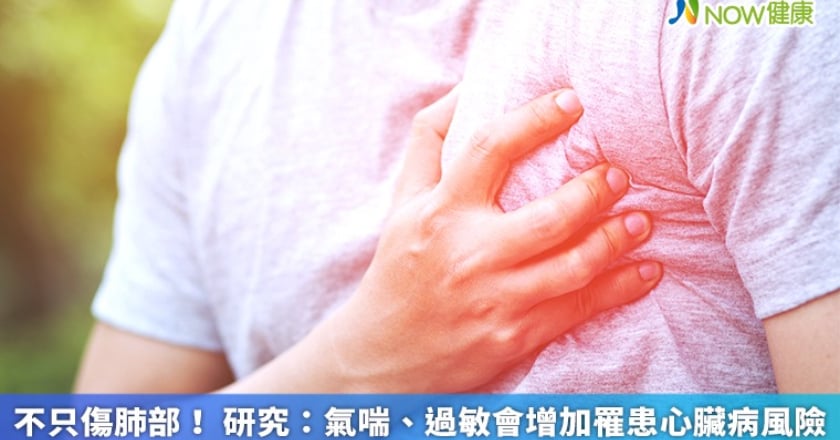 不只傷肺部！ 研究：氣喘、過敏會增加罹患心臟病風險