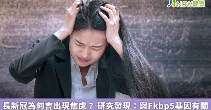 長新冠為何會出現焦慮? 研究發現:與Fkbp5基因有關