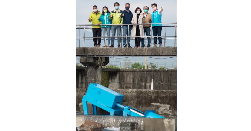 宜蘭首座自發自用微水力 發電供應自行車道地燈