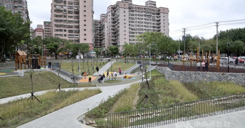 保留眷村老樹記憶　新北壽德公園滯洪池防強降雨