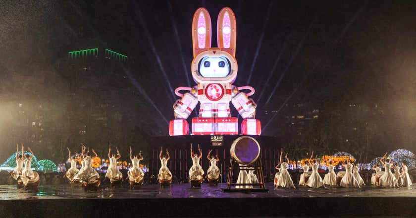台灣燈會登場  蔡總統：台灣做好準備歡迎世界旅客