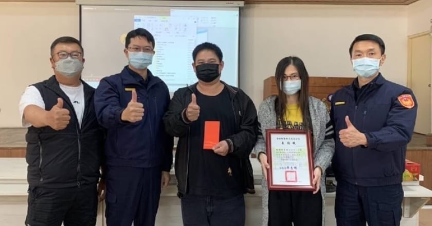 「HR484268XD」偽鈔破案  計程車司機舉報建功