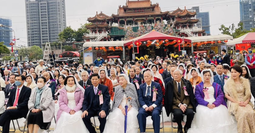 幸福三重  先嗇宮辦101對珍珠婚活動